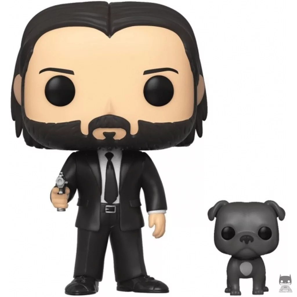 John Wick with Dog Funko Pop! figure (John Wick)