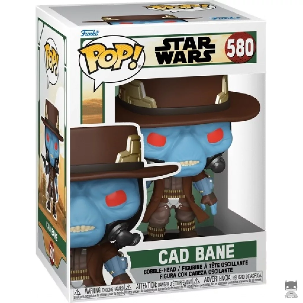 Cad Bane Funko Pop! figure in its box