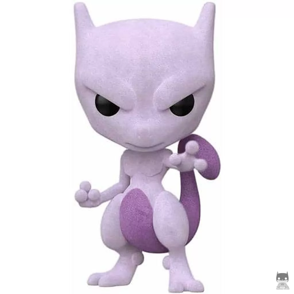 Mewtwo (Flocked) Funko Pop! figure (Pokémon)