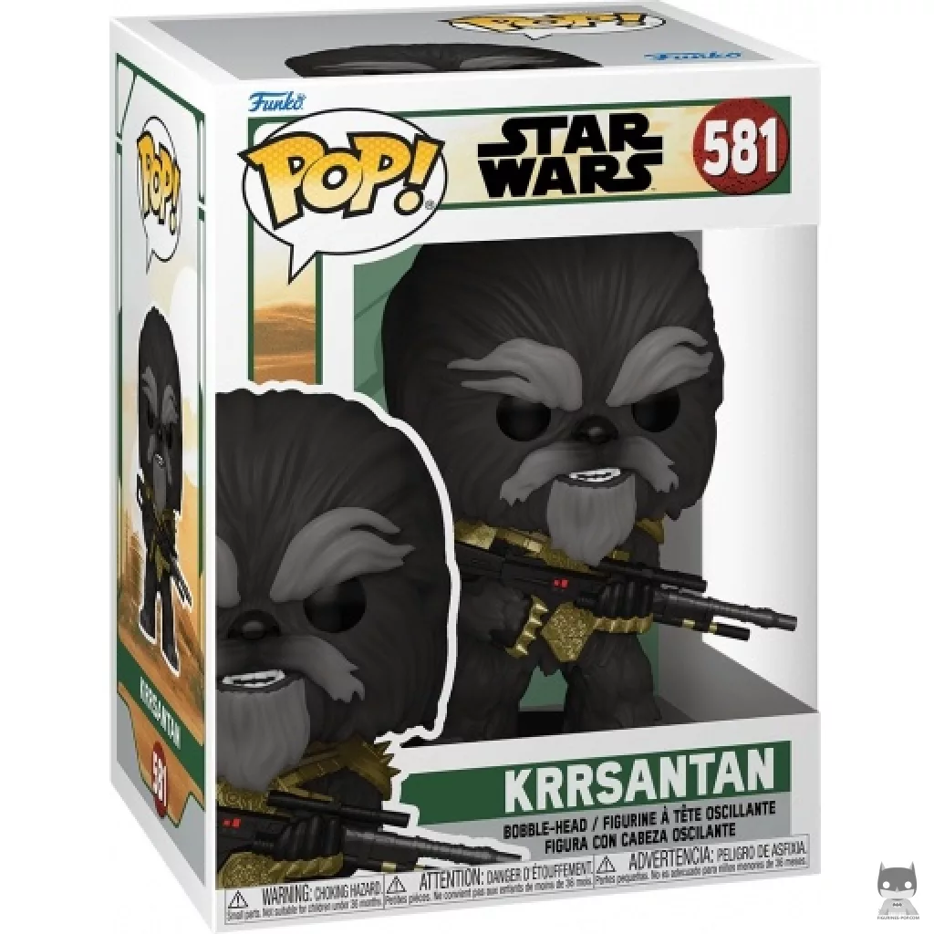 Krrsantan Funko Pop! figure in its box