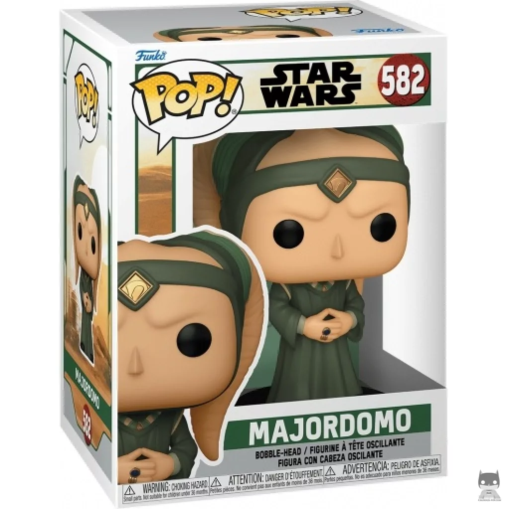 Majordomo Funko Pop! figure in its box
