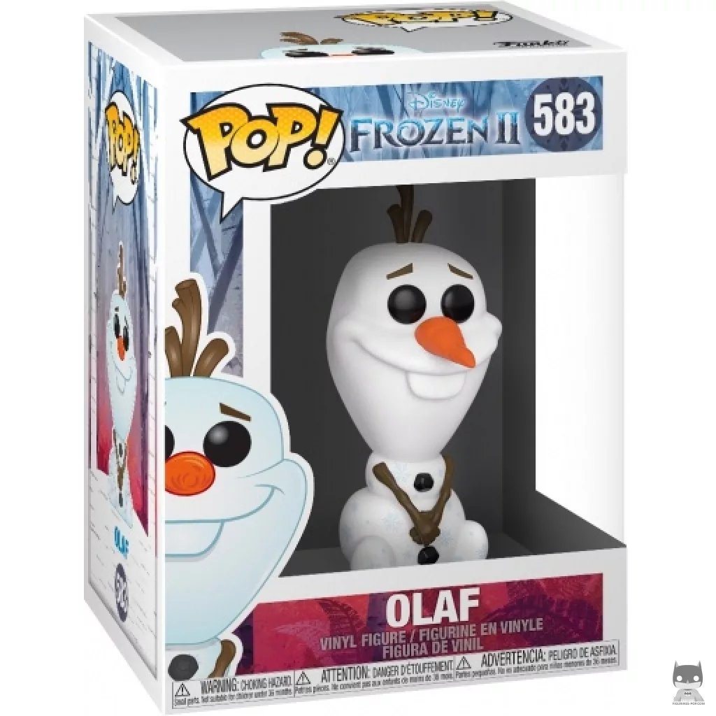 Olaf Funko Pop! figure in its box