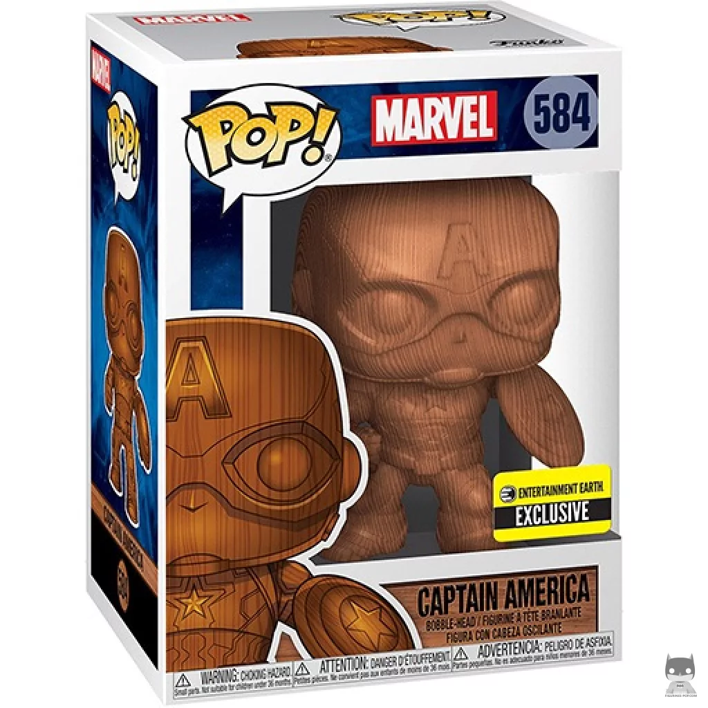 Captain America (Deco) Funko Pop! figure in its box