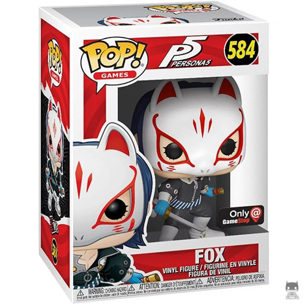 Fox Funko Pop! figure in its box