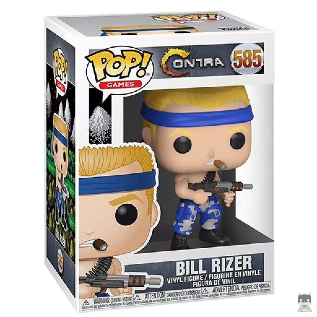 Bill Rizer Funko Pop! figure in its box