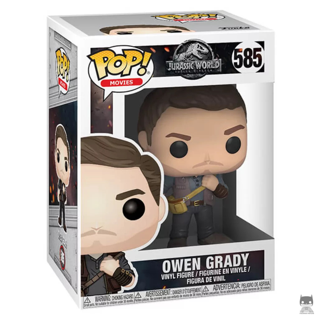 Owen Grady Funko Pop! figure in its box