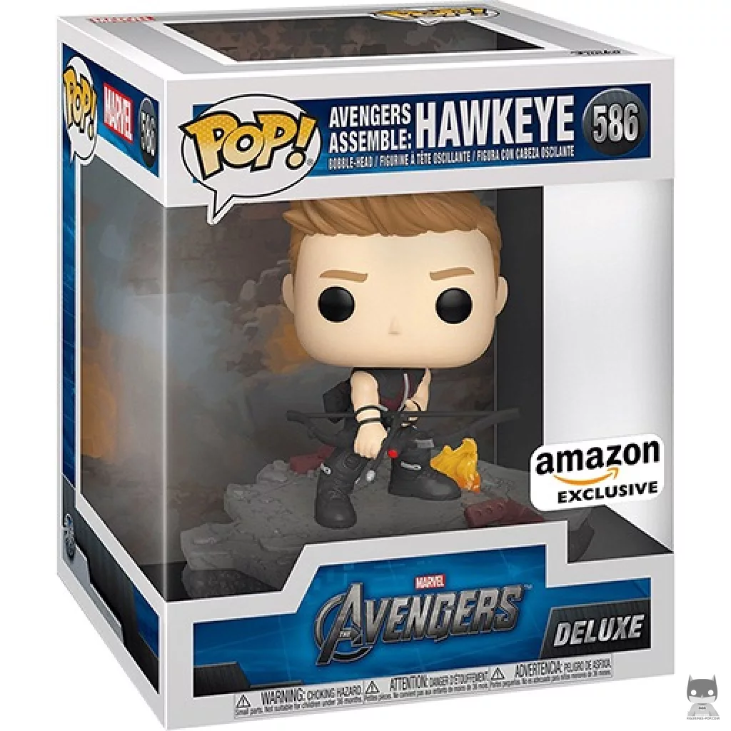 Avengers Assemble : Hawkeye Funko Pop! figure in its box