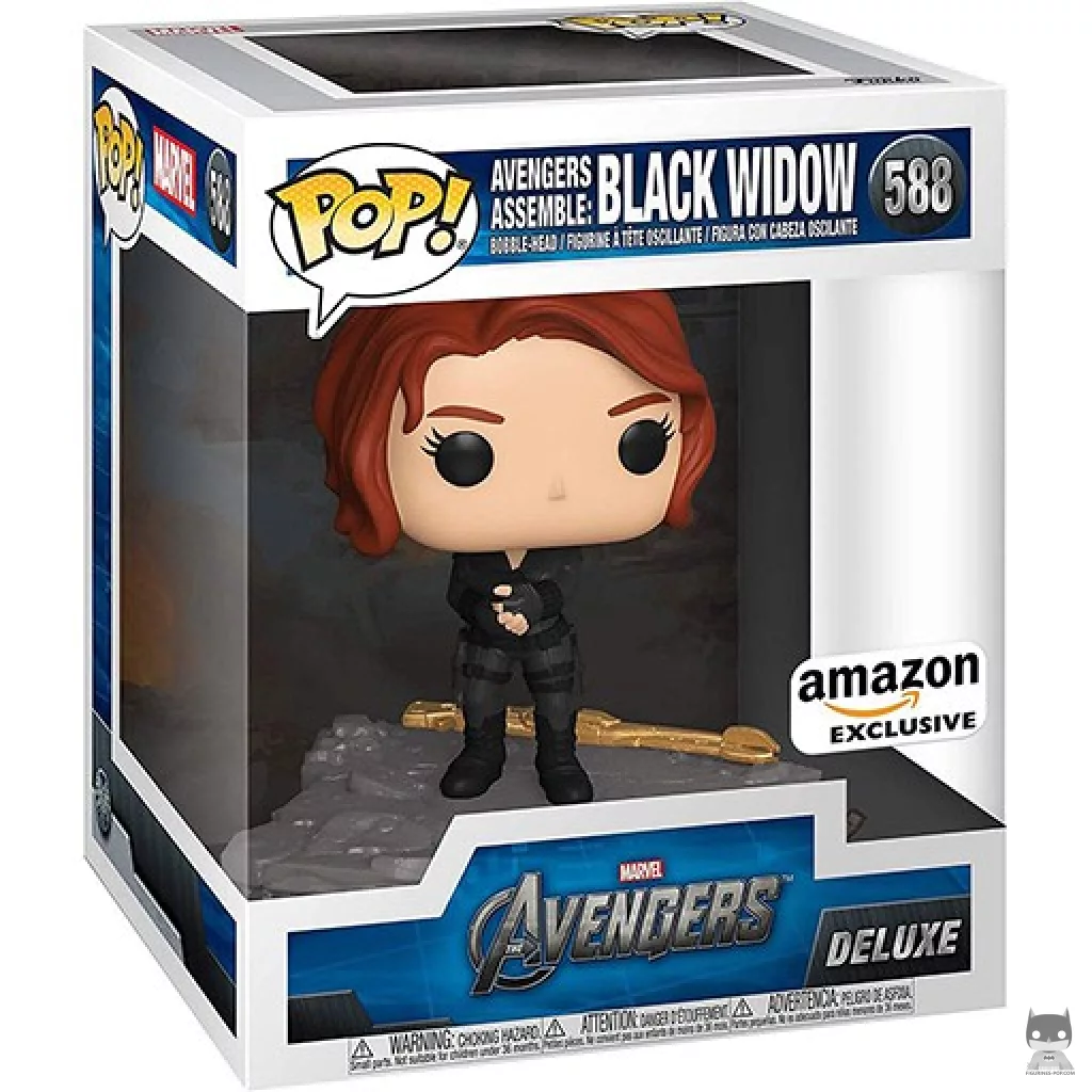 Avengers Assemble : Black Widow Funko Pop! figure in its box