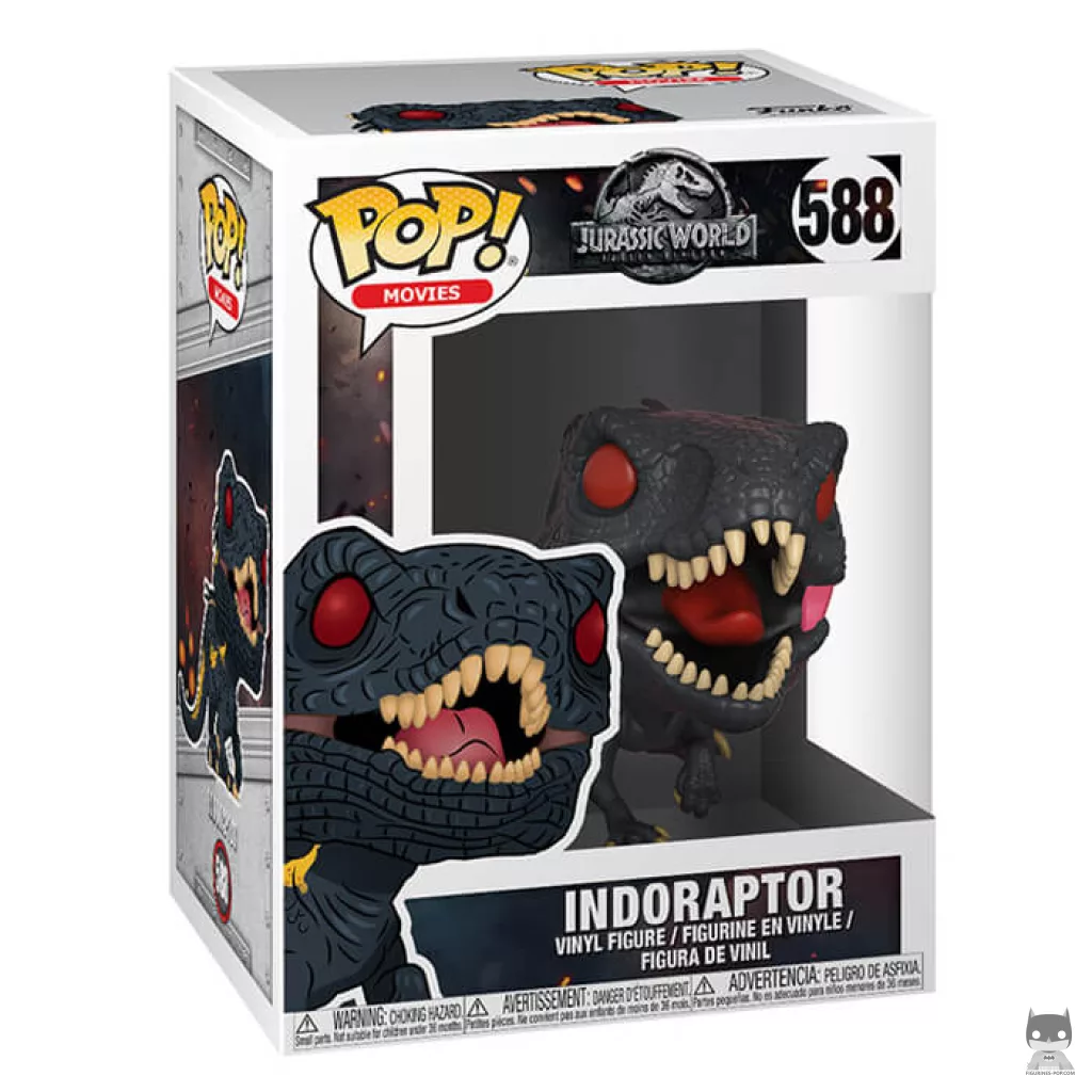 Indoraptor Funko Pop! figure in its box