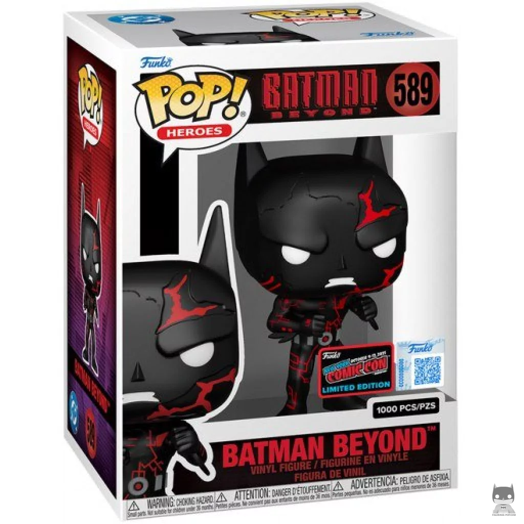 Batman Beyond Funko Pop! figure in its box