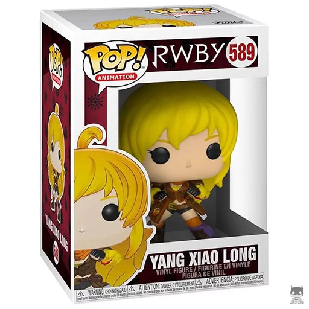 Yang Xiao Long Funko Pop! figure in its box