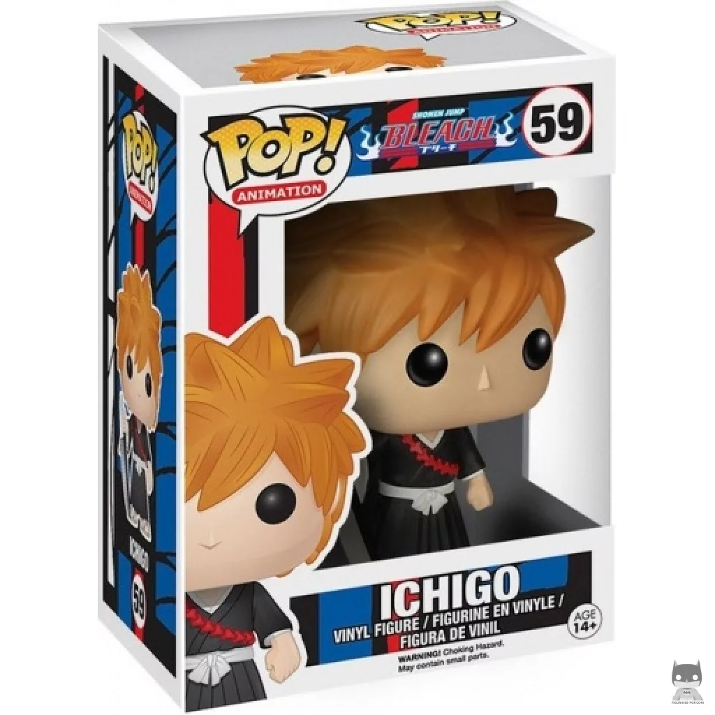 Ichigo Kurosaki Funko Pop! figure in its box