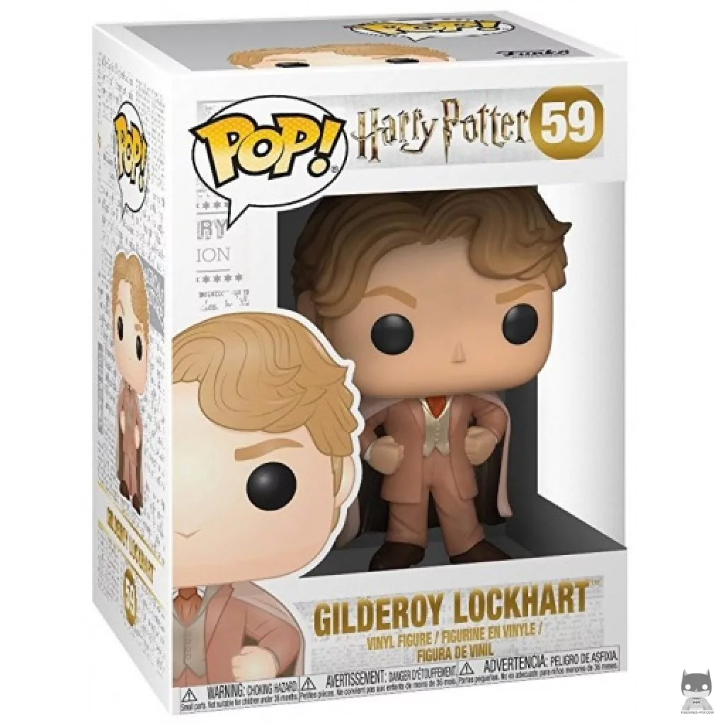 Gilderoy Lockhart Funko Pop! figure in its box