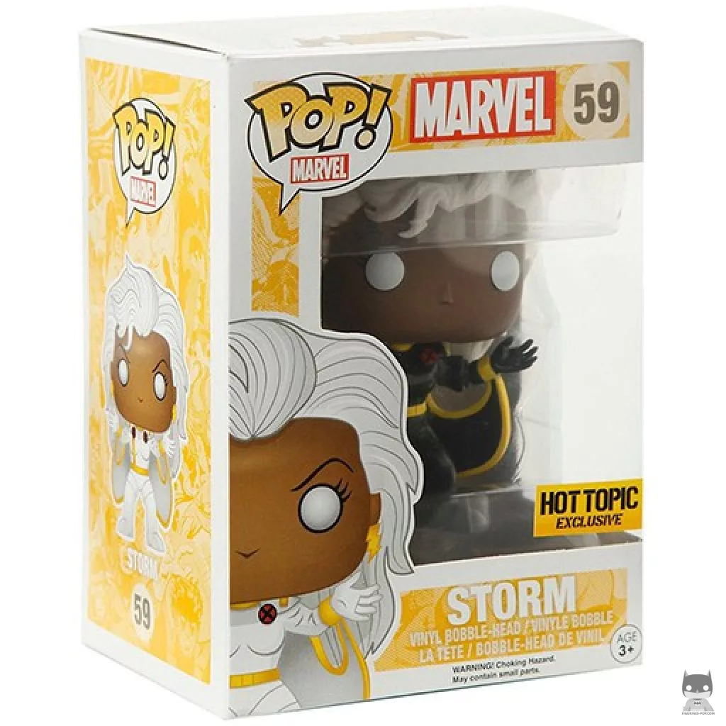 Storm (Black) Funko Pop! figure in its box
