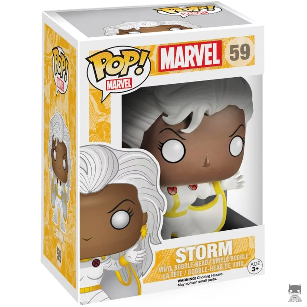 Storm Funko Pop! figure in its box