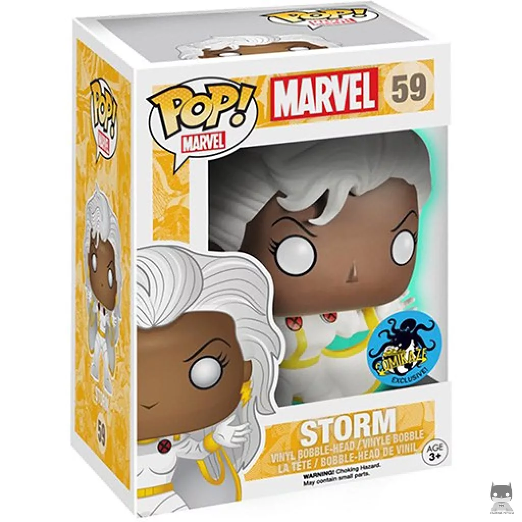 Storm Funko Pop! figure in its box