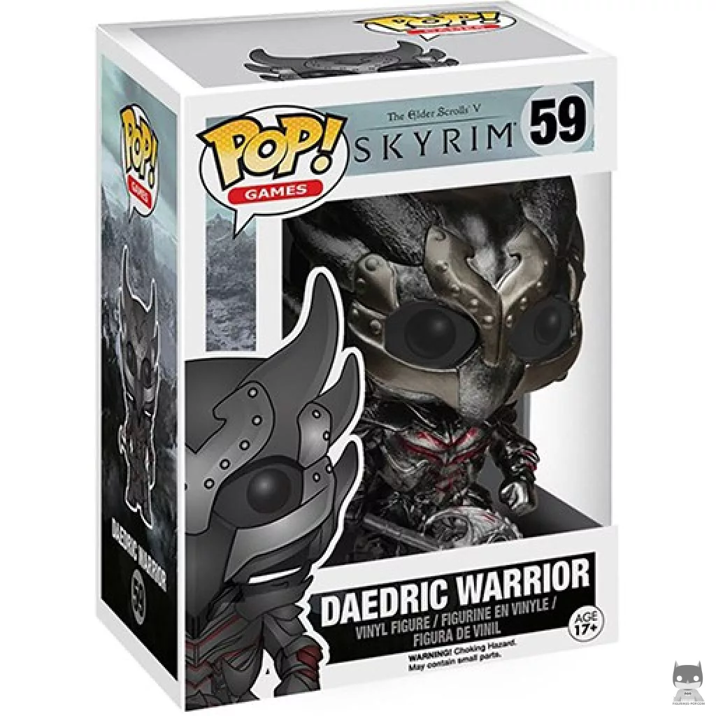 Daedric Warrior Funko Pop! figure in its box