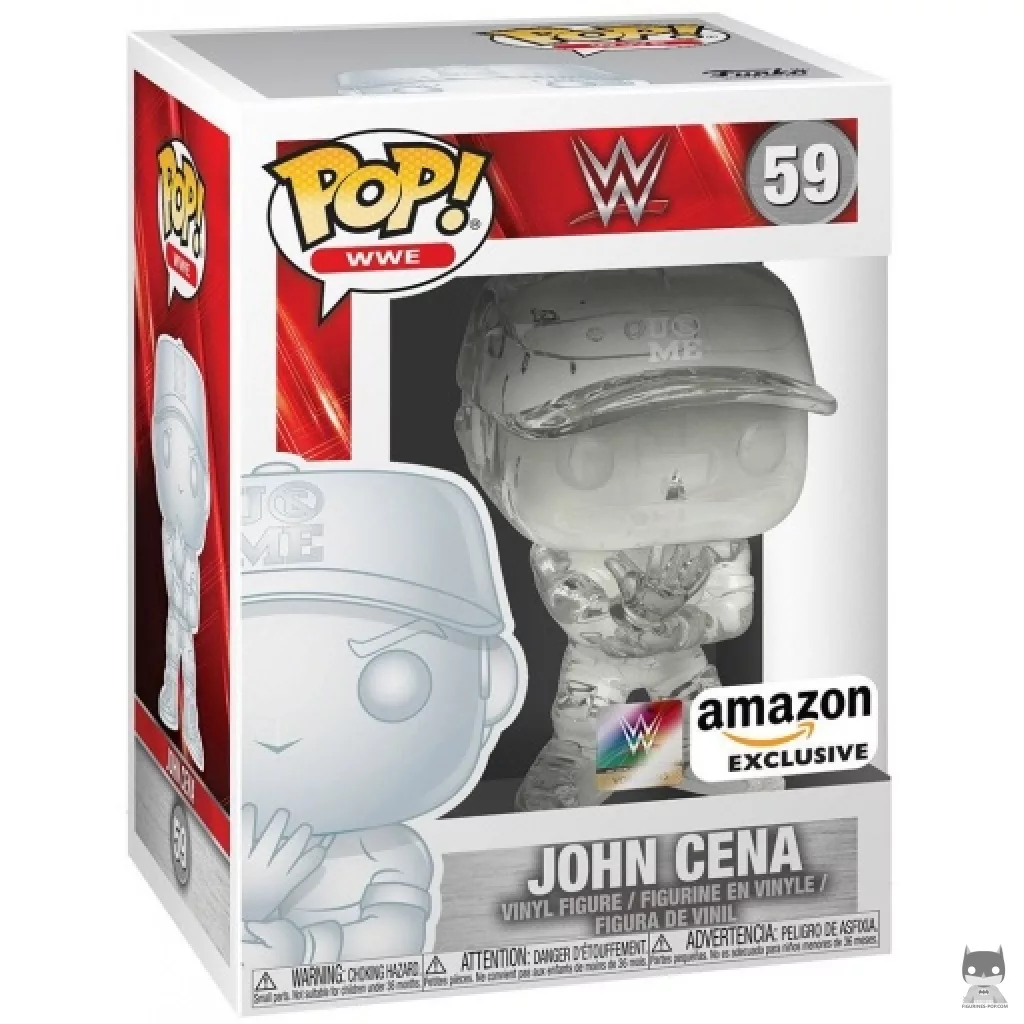 John Cena (Invisible) Funko Pop! figure in its box