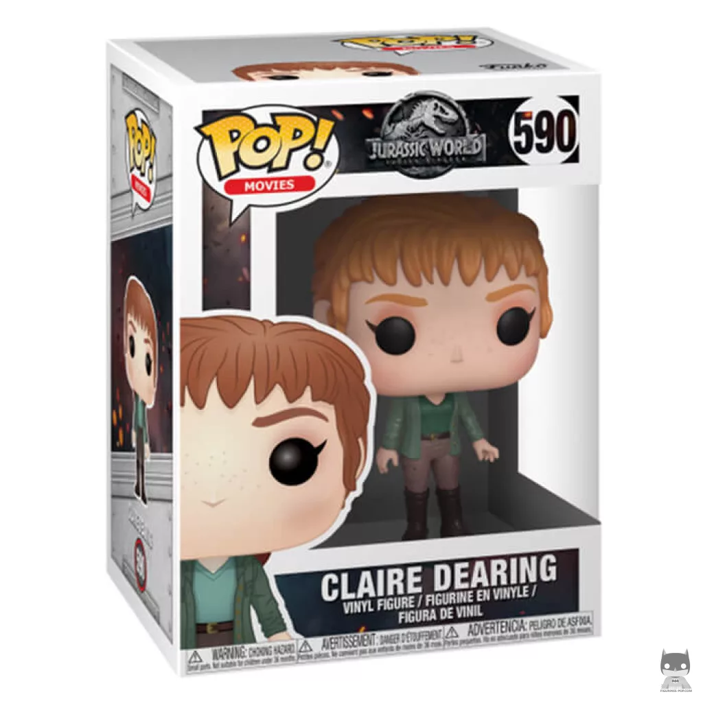 Claire Dearing Funko Pop! figure in its box
