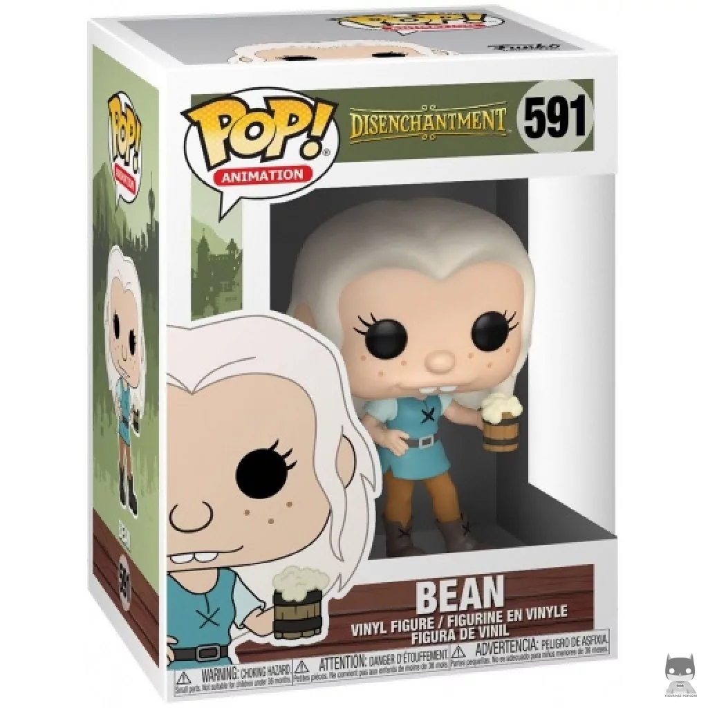Bean Funko Pop! figure in its box