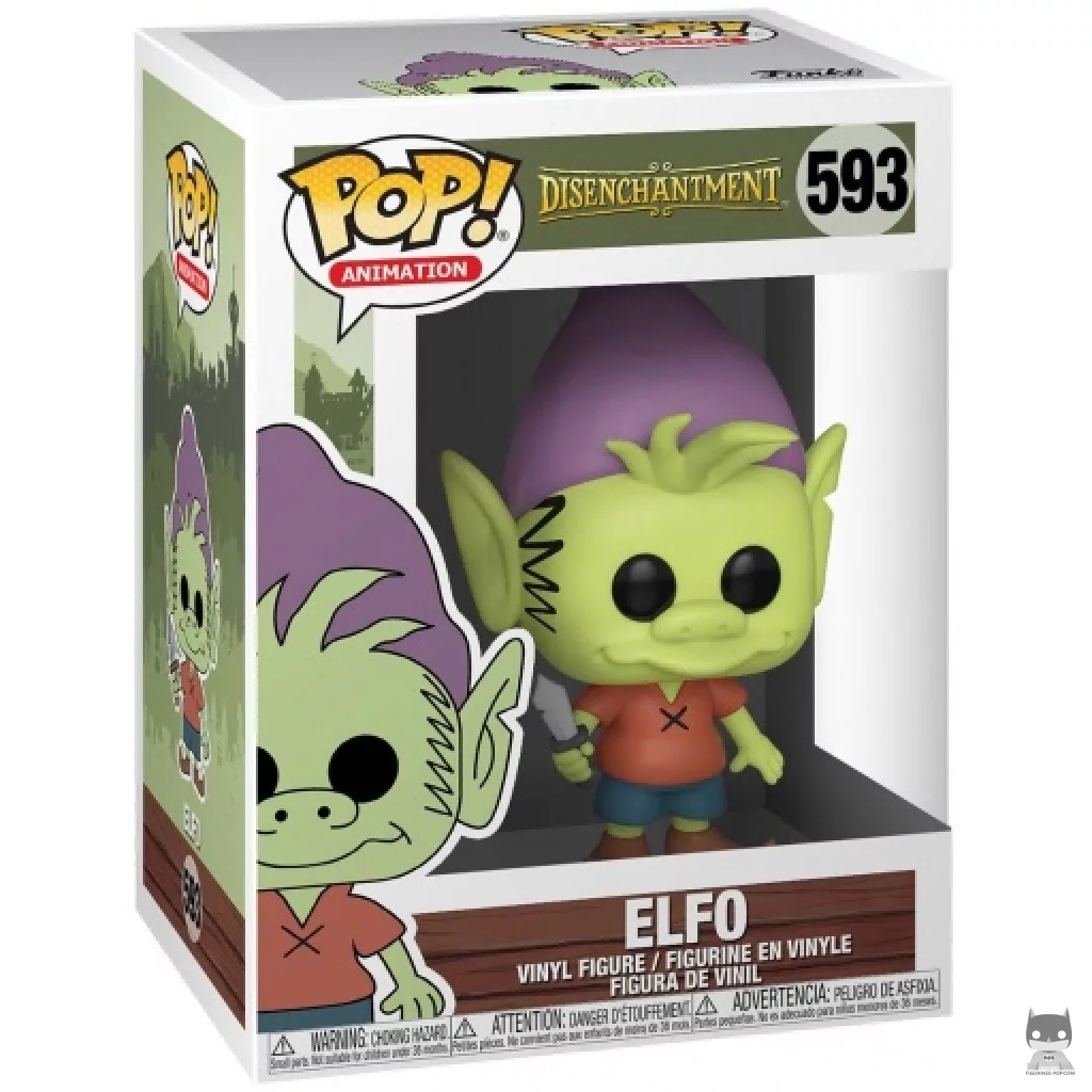 Elfo Funko Pop! figure in its box