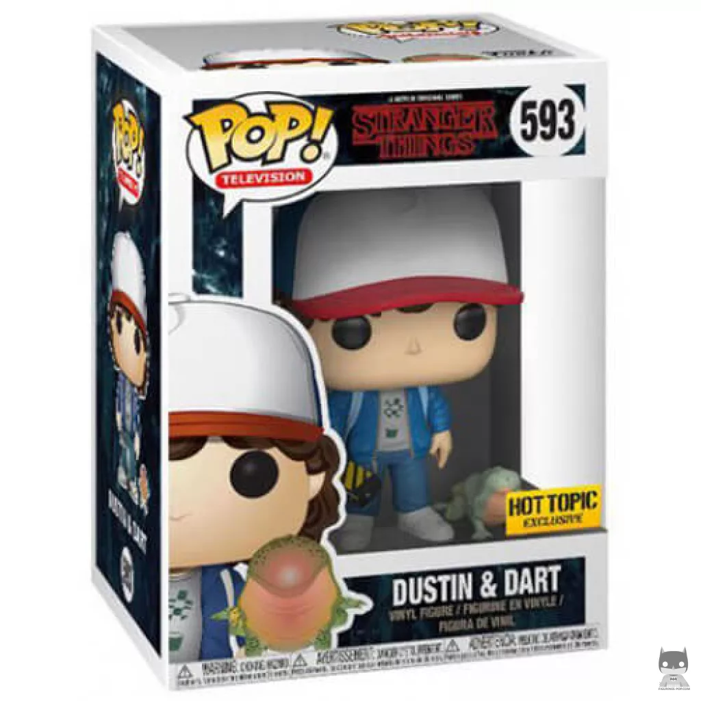 Dustin & Dart Funko Pop! figure in its box