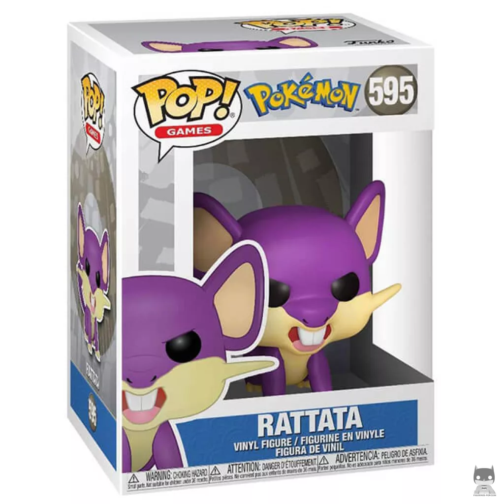 Rattata Funko Pop! figure in its box