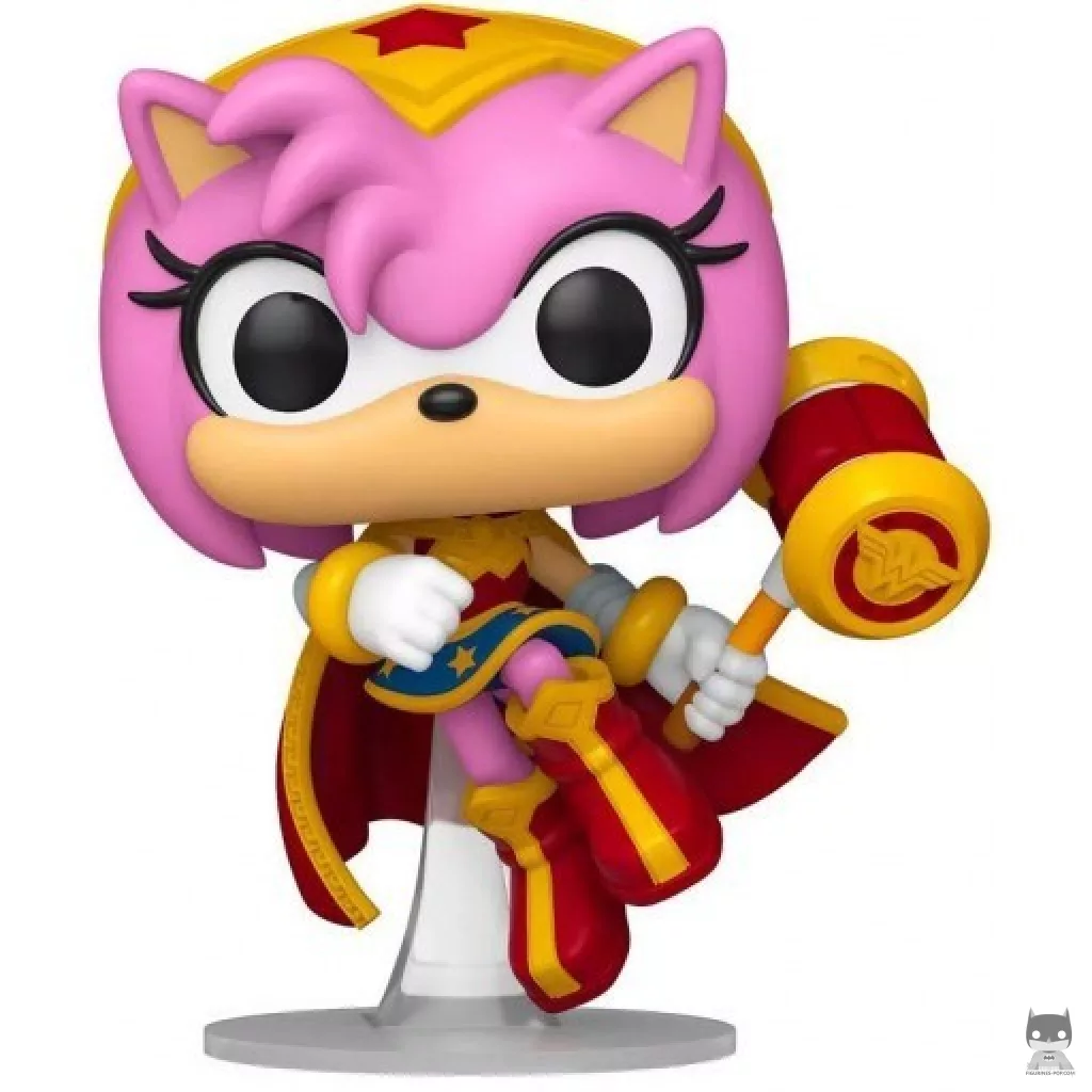 Amy as Wonder Woman Funko Pop! figure (Sonic The Hedgehog)