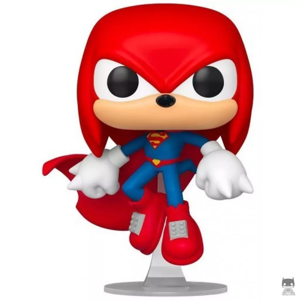 Knuckles as Superman Funko Pop! figure (Sonic The Hedgehog)