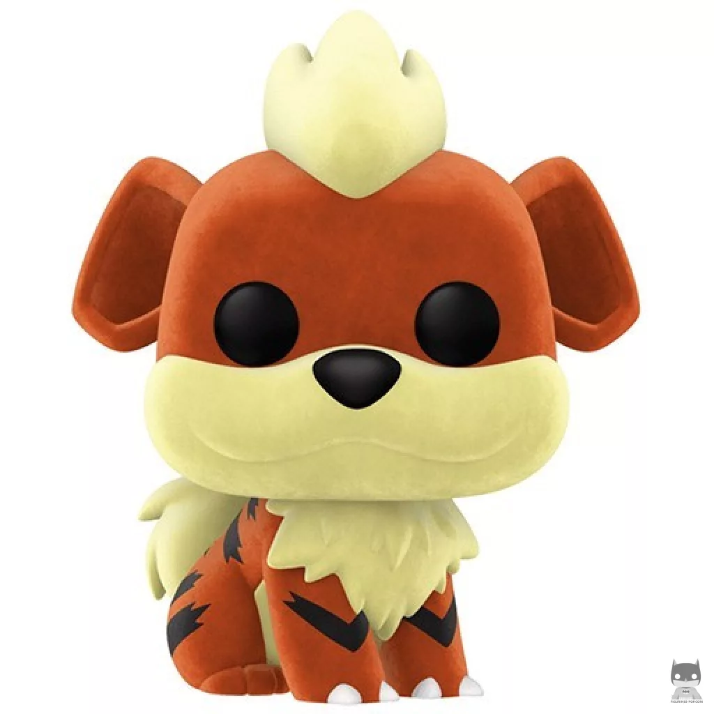 Growlithe (Flocked) Funko Pop! figure (Pokémon)