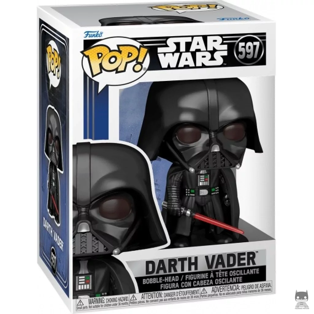 Darth Vader Funko Pop! figure in its box
