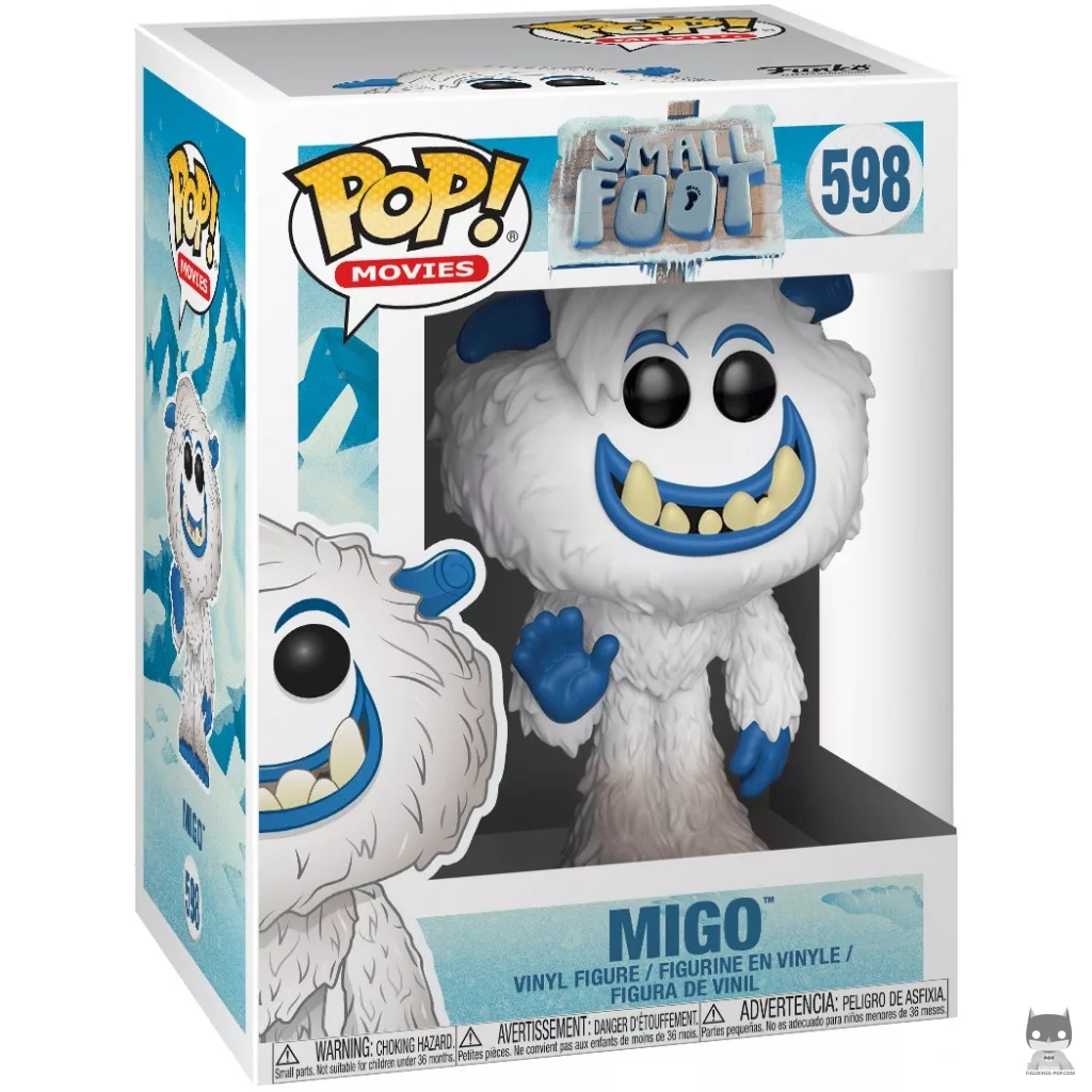 Migo Funko Pop! figure in its box