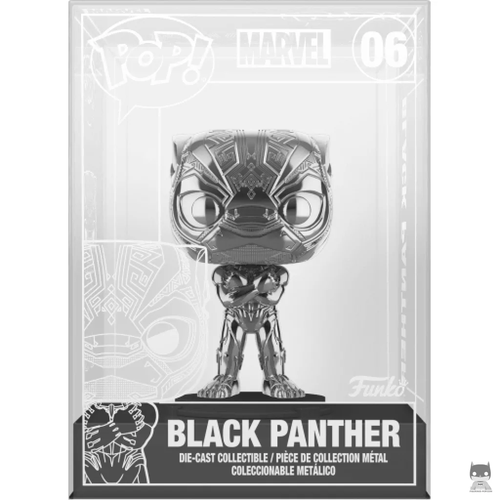 Black Panther (Chase & Metallic) Funko Pop! figure in its box