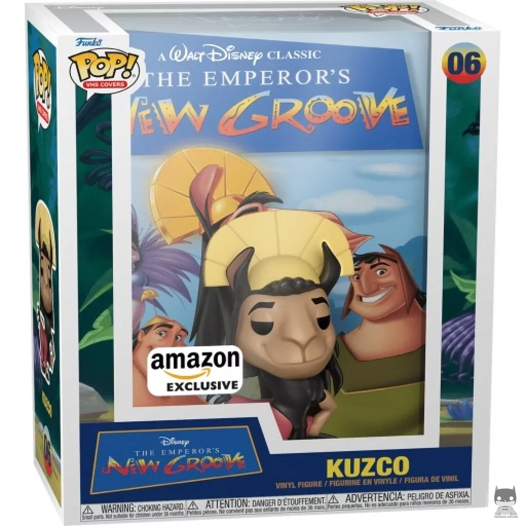 Kuzco Funko Pop! figure in its box