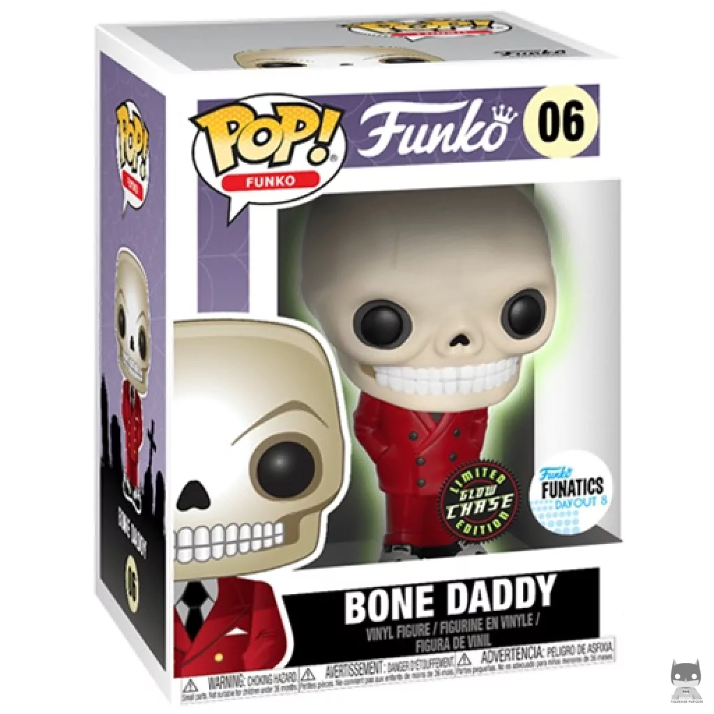 Bone Daddy (Chase) Funko Pop! figure in its box