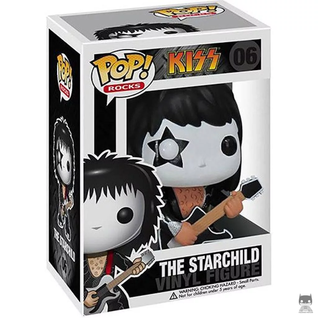 The Starchild Funko Pop! figure in its box