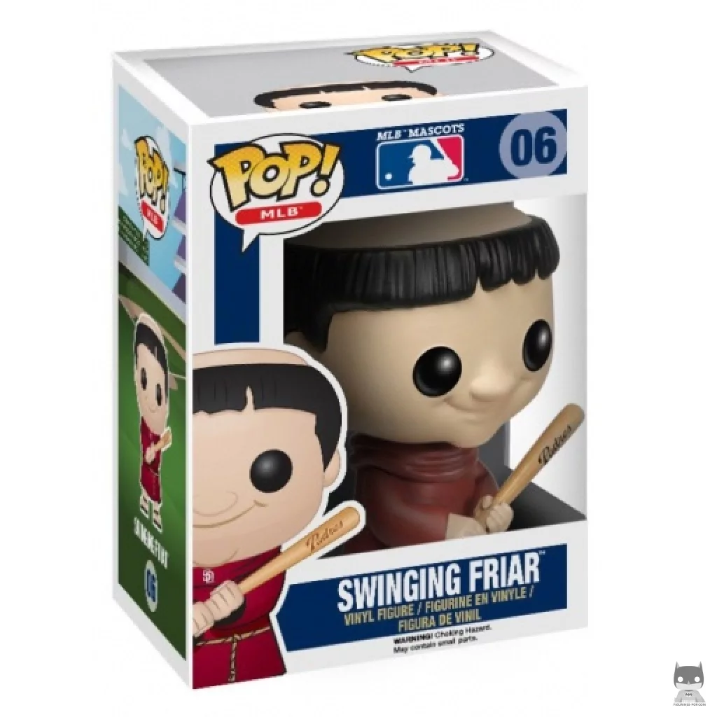 Swinging Friar Funko Pop! figure in its box