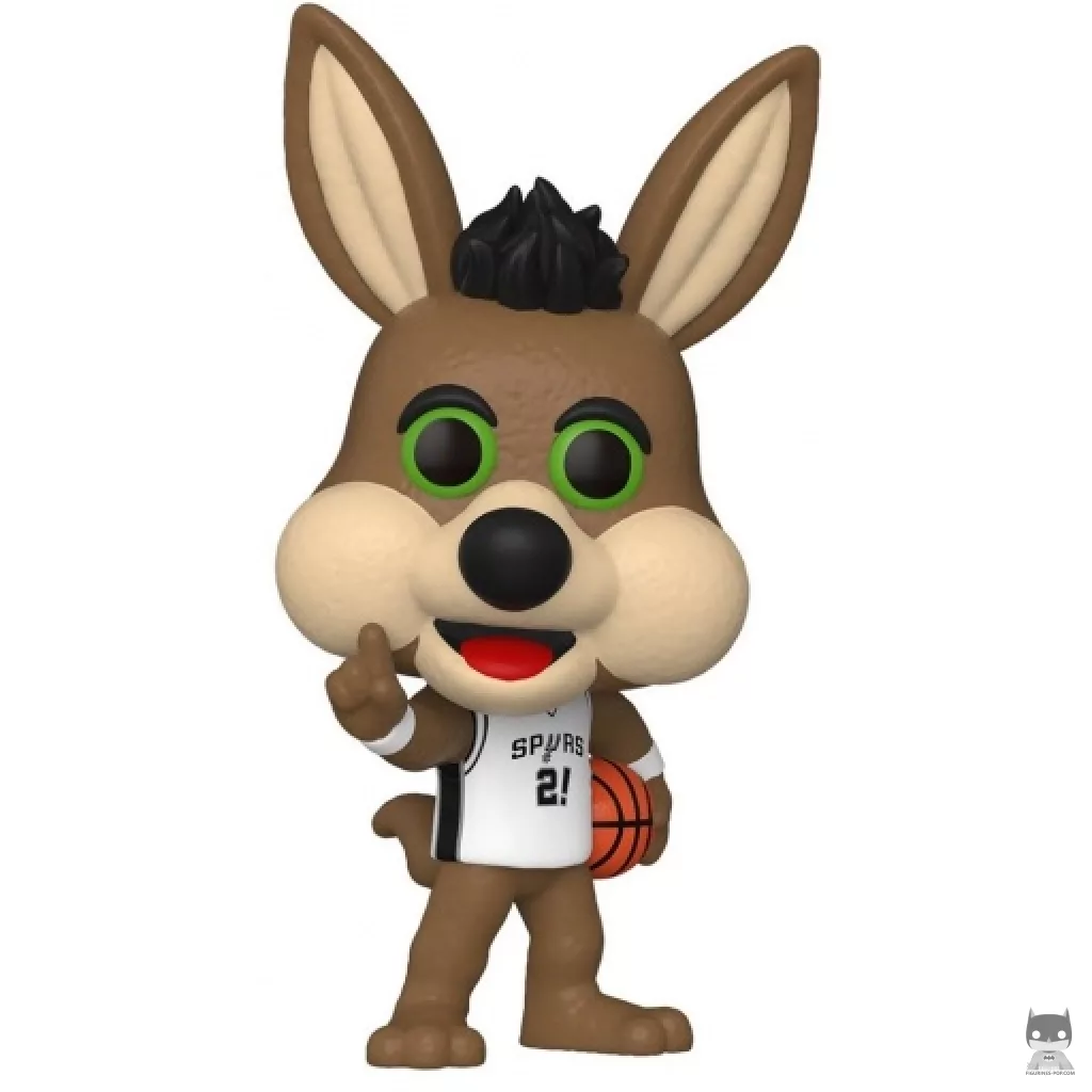 The Coyote (San Antonio Spurs) Funko Pop! figure (NBA Mascots)