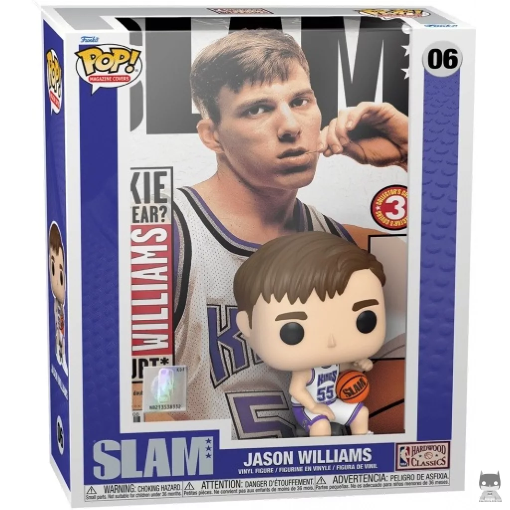 SLAM : Jason Williams Funko Pop! figure in its box