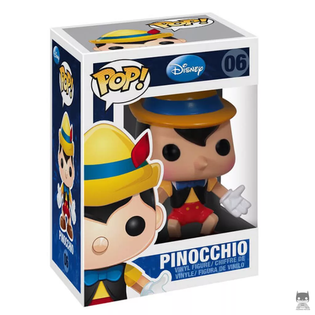 Pinocchio Funko Pop! figure in its box