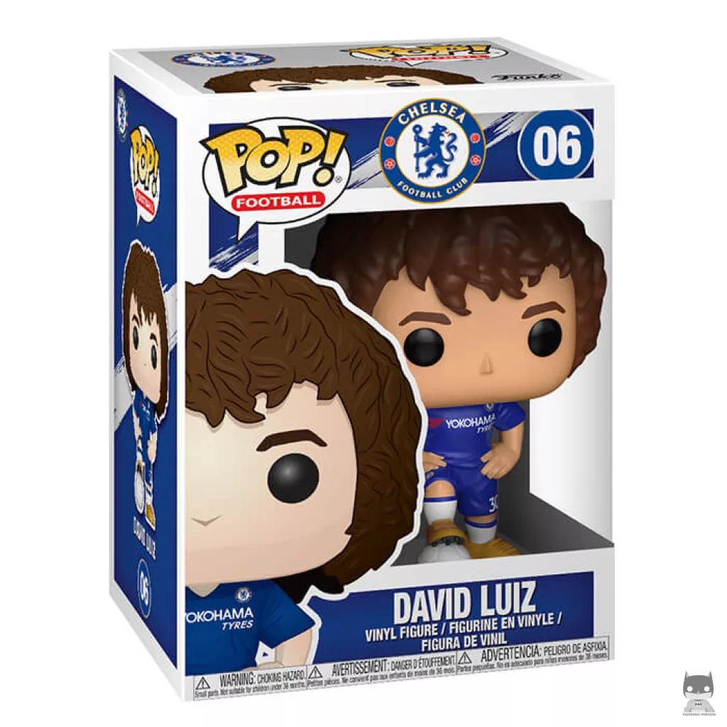David Luiz (Chelsea) Funko Pop! figure in its box