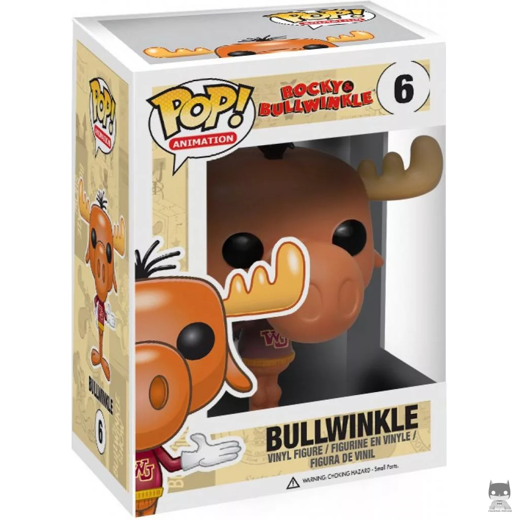 Bullwinkle J. Moose Funko Pop! figure in its box