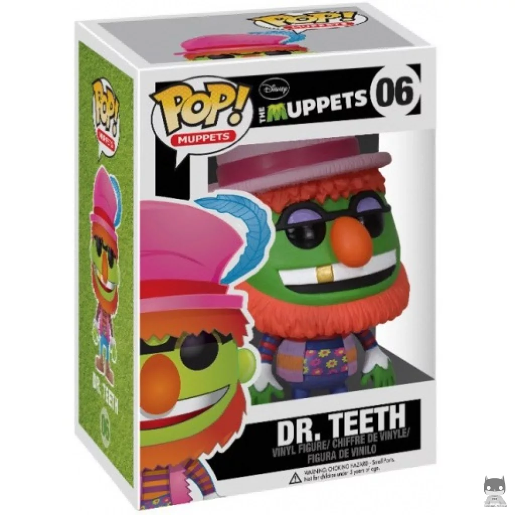 Dr. Teeth Funko Pop! figure in its box