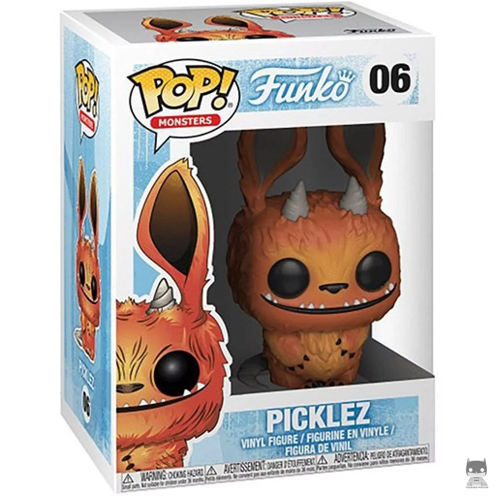 Picklez (Brown) Funko Pop! figure in its box