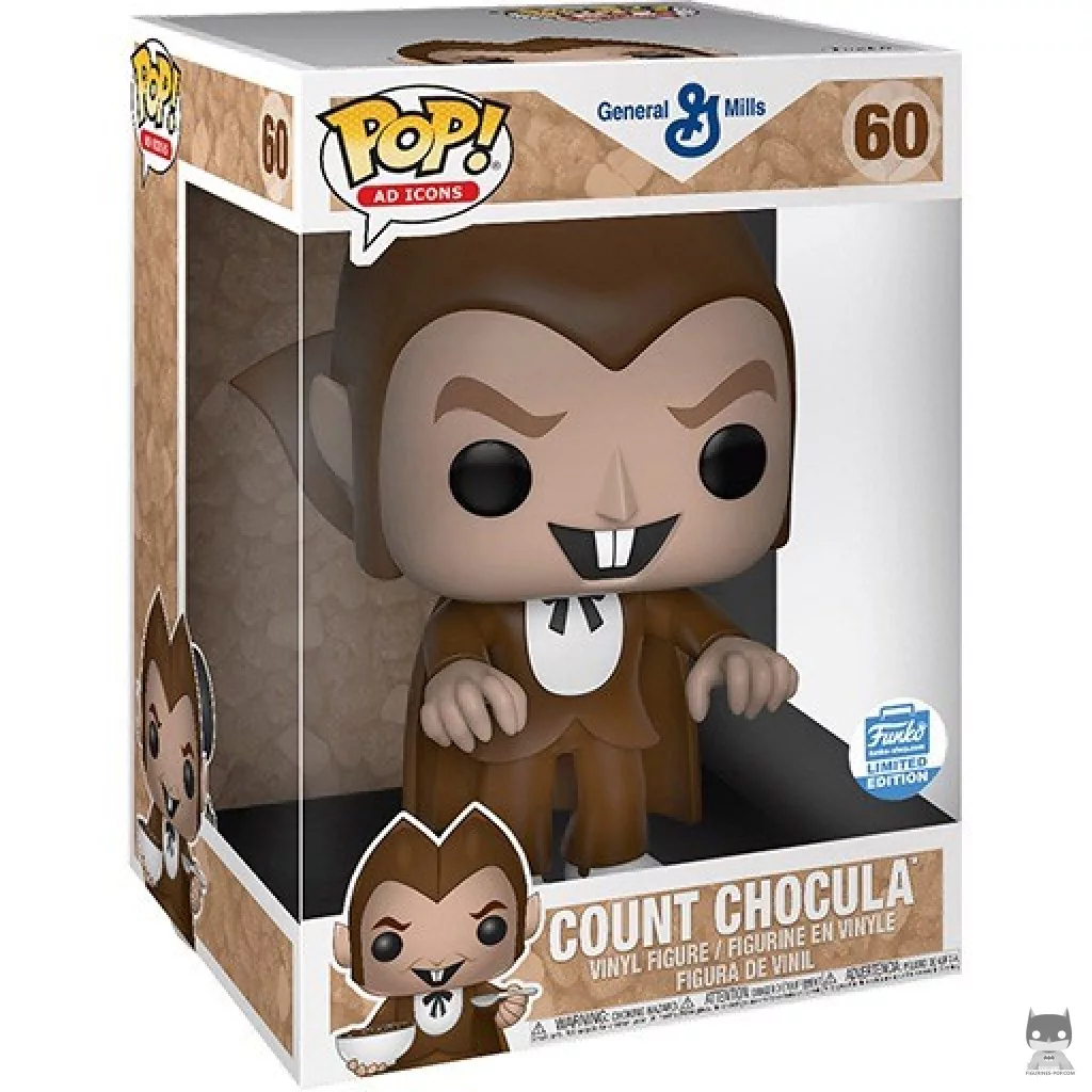 Count Chocula (Supersized) Funko Pop! figure in its box