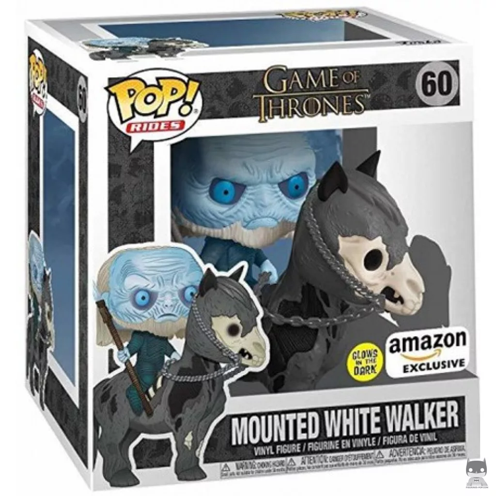 Mounted White Walker (Glow in the Dark) Funko Pop! figure in its box