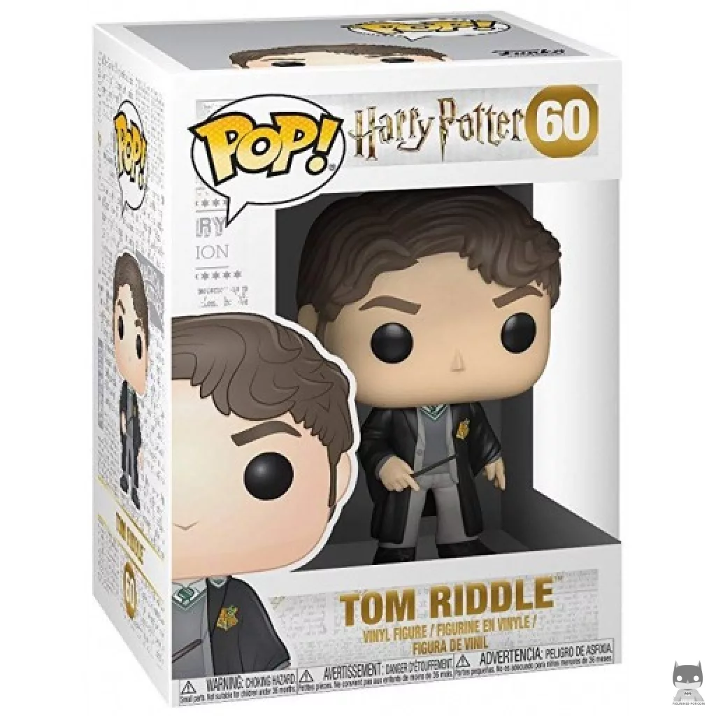 Tom Riddle Funko Pop! figure in its box