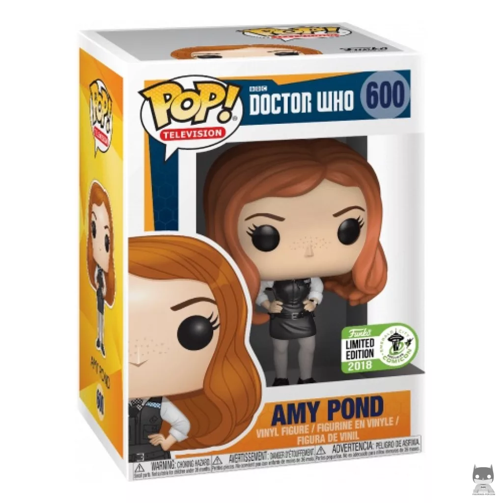 Amy Pond Funko Pop! figure in its box