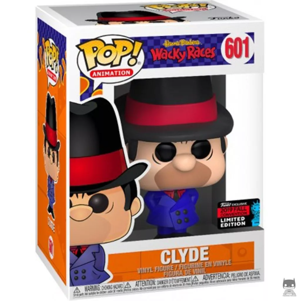 Clyde Funko Pop! figure in its box