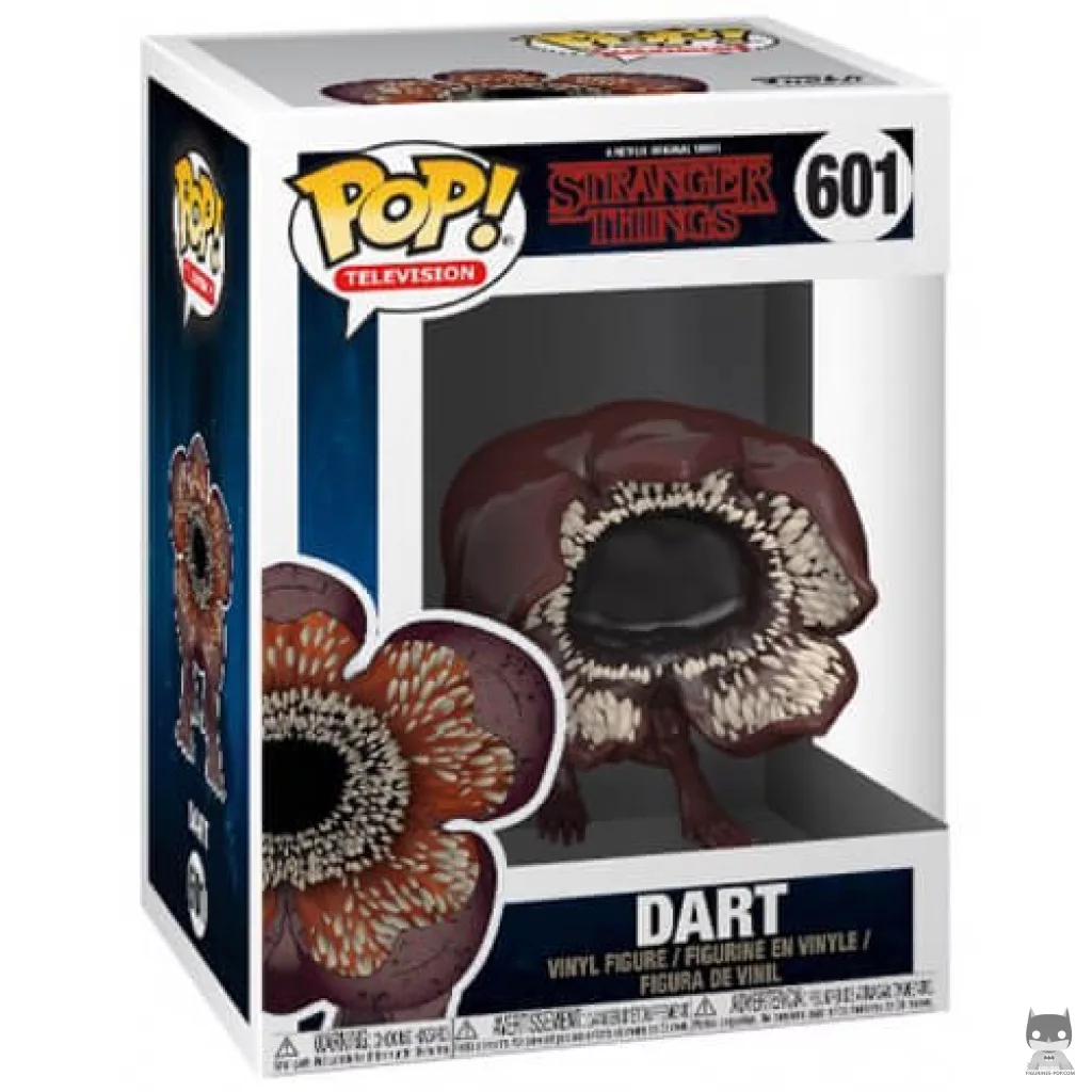 Dart openned mouth Funko Pop! figure in its box